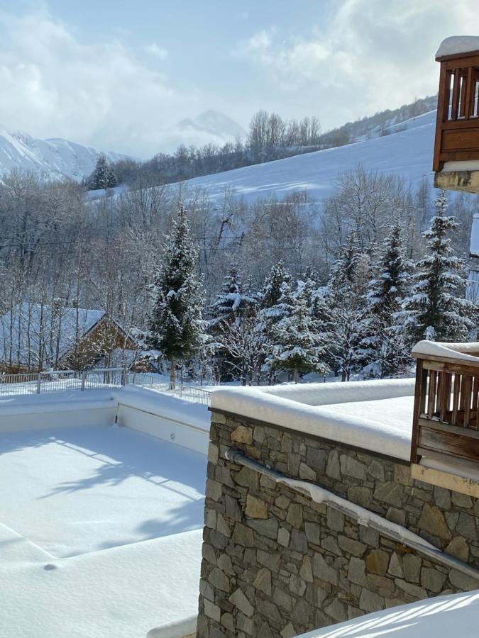 Logement 4/6 personnes à la montagne avec piscine Apartamento Saint-Sorlin-dʼArves Exterior foto